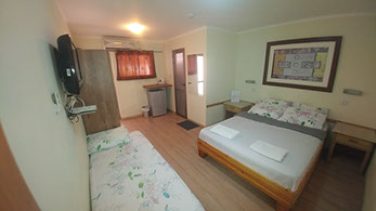 חדרים לשלושה מלון דירות באילת